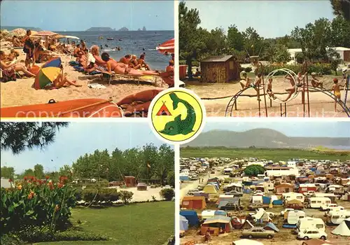 Gerona El Delfin Verde Camping Torruella de Montgri Kat. Costa Brava Spanien