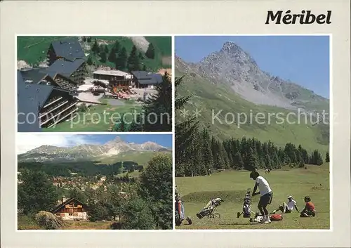 Meribel Teilansicht Total Golfplatz Kat. Les Allues