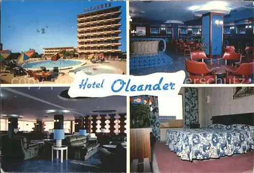 Playa de Palma Mallorca Hotel Oleander Swimmingpool Hotelhalle Zimmer Kat. Spanien