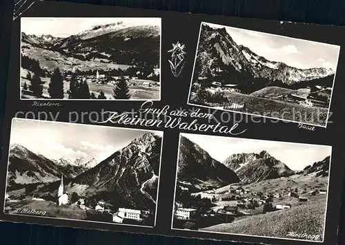 Walsertal Kleinwalsertal Riezlern Hirschegg Kat. Oesterreich