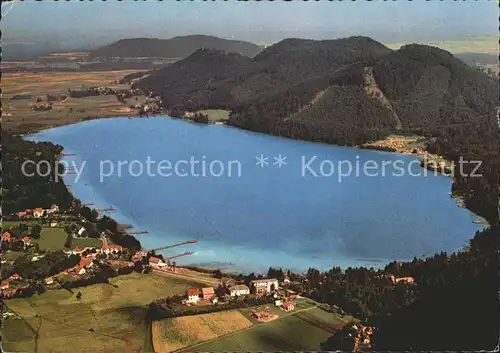 Klopeinersee Fliegeraufnahme Kat. Oesterreich