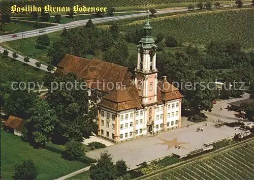 Birnau Bodensee Basilika Birnau Fliegeraufnahme