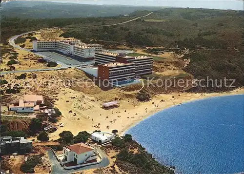 Menorca Playa Arenal d en Castell Hoteles Aguamarina y Topacio Fliegeraufnahme Kat. Spanien