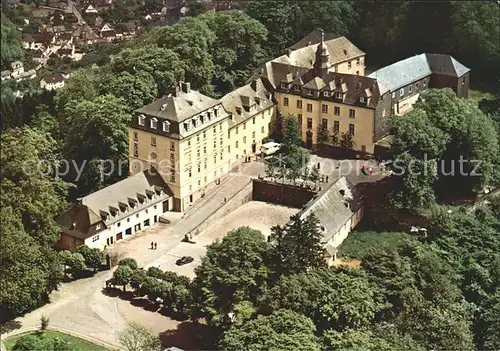 Laasphe Schloss Wittgenstein Fliegeraufnahme Kat. Bad Laasphe