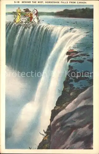 Ontario Canada Horseshoe Falls Kat. Kanada