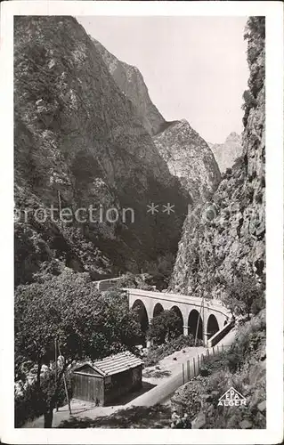 Alger Algerien Kerrata Gorges du Chabet Le pont / Algier Algerien /