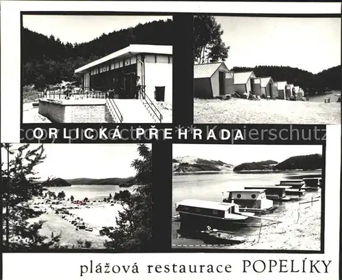 Orlicka Prehrada Hausboote Kat. Tschechische Republik
