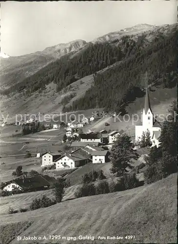 St Jakob Arlberg Galzig Kat. St. Anton am Arlberg