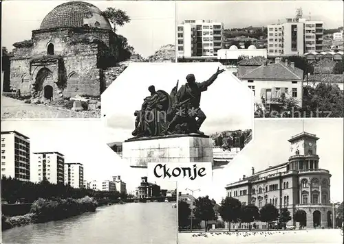 Skopje Skoplje Denkmal Kat. ueskueb Uskub