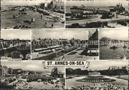 St Annes on Sea Promenade Garden The Square Piers Kat. United Kingdom