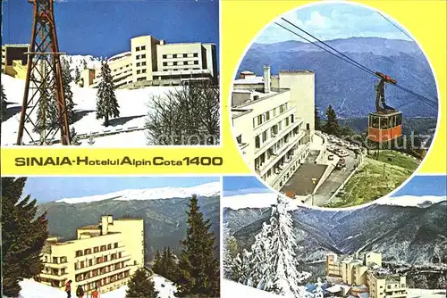 Sinaia Hotelul Alpin Cota Seilbahn Kat. Rumaenien