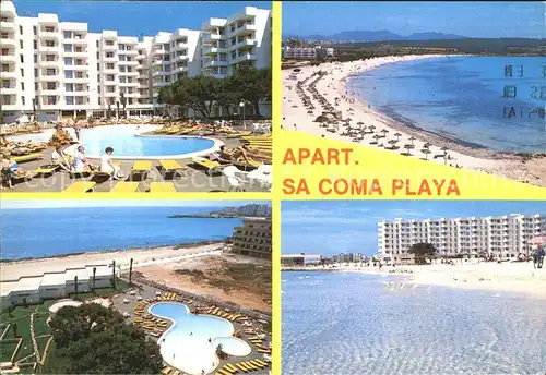 S Illot Llevant Mallorca Apart Sa Coma Playa Swimmingpool Panorama Kat. Sant Llorenc