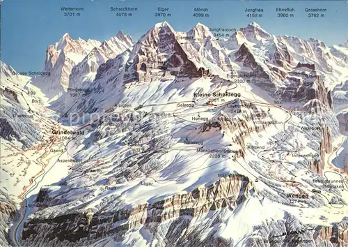 Berner Oberland Jungfraugebiet Kat. Grindelwald