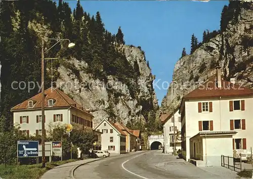 Col des Roches Frontiere Franco Suisse Kat. Le Locle