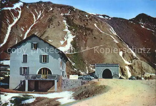 Col du Galibier Chalet et Tunnel Alpenpass