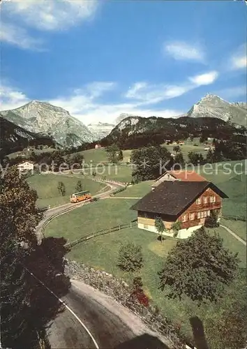 Toggenburg Panorama Alpen Kat. Wildhaus