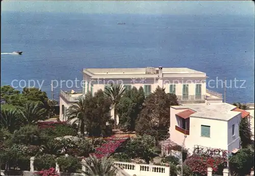 Lacco Ameno Albergo Villa Svizzera Meerblick Kat. Ischia Insel Golfo di Napoli