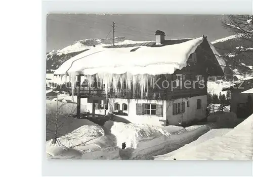 Riezlern Kleinwalsertal Vorarlberg Haus Michael  Kat. Mittelberg