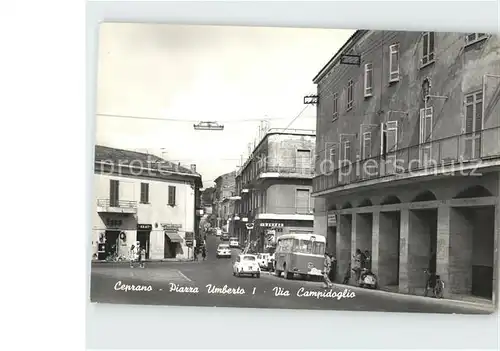 Ceprano Piazza Umberto I Via Campidoglio 