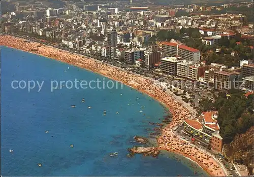 Lloret de Mar Fliegeraufnahme Kat. Costa Brava Spanien