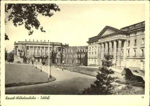 Kassel Wilhelmshoehe Schloss Kat. Kassel
