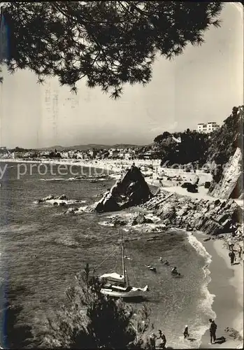 Lloret de Mar Strandpartie Kat. Costa Brava Spanien