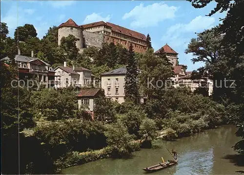 Tuebingen Universitaetsstadt Neckarpartie mit Schloss Kat. Tuebingen
