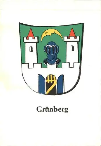 Gruenberg Schlesien Zielona Gora Wappen /  /