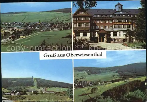 Oberwiesenthal Erzgebirge Fichtelberg Klinovec Ferienheim Aktivist Kat. Oberwiesenthal