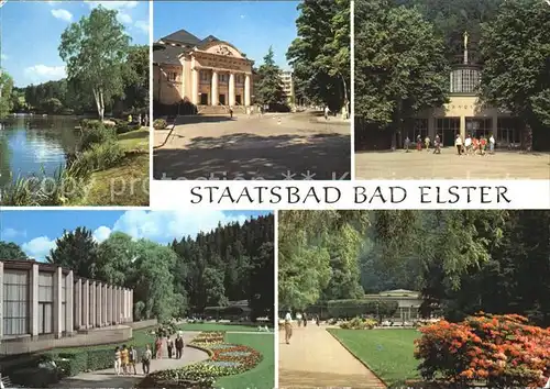 Bad Elster Staatsbad Marienquelle Kurtheater Kat. Bad Elster