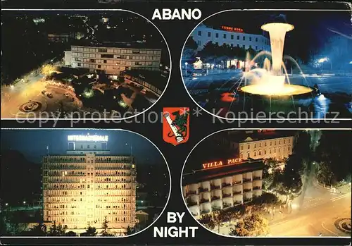 Abano Terme by Night Kat. Abano Terme