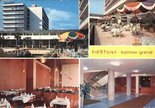 Piestany Hotel Balnea Grand Kat. Piestany