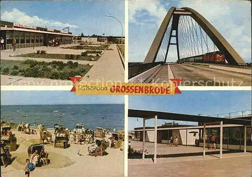 Grossenbrode Ostseebad Bruecke Strand / Grossenbrode /Ostholstein LKR