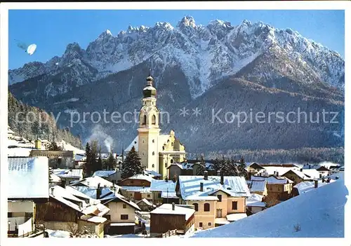 Dobbiaco Pustertal Suedtirol Cima Nove Toblach Elfer Kofel Kat. Toblach Pustertal