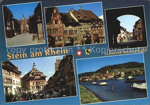 Stein Rhein Altstadt Rheinpartie Kat. Stein Rhein