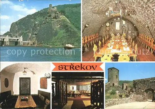 Strekov Burg  Kat. Tschechische Republik