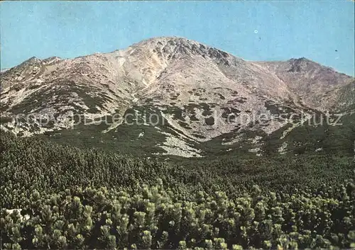 Vysoke Tatry Bergkette Kat. Slowakische Republik