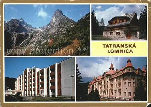 Tatranska Lomnica Hotels  Kat. Tschechische Republik