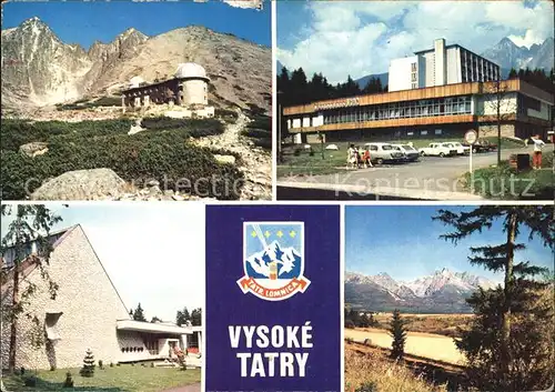 Vysoke Tatry Bergstation  Museum Tanap  Kat. Slowakische Republik