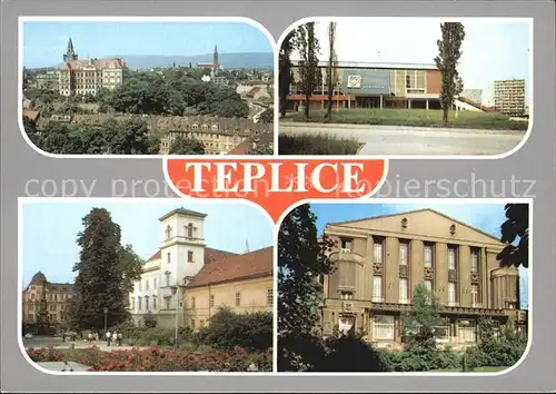 Teplice Gebaeude  Kat. Teplice