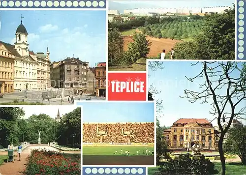 Teplice Fussballstadion Park  Kat. Teplice