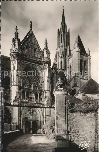 Senlis Oise Cathedrale Notre Dame Facade Nord du Transept Kat. Senlis