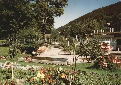 Triberg Schwarzwald Beim Kurhaus Kat. Triberg im Schwarzwald