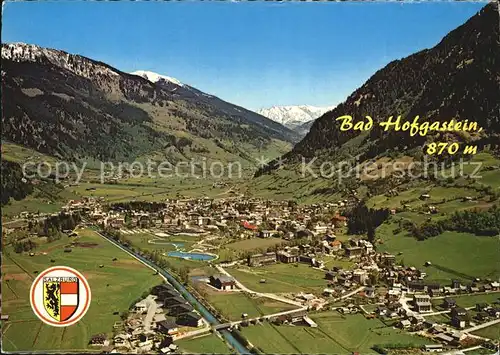 Bad Hofgastein Panorama Fliegeraufnahme Kat. Bad Hofgastein