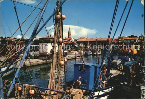 Caorle Venezia Der Hafen Kat. Italien