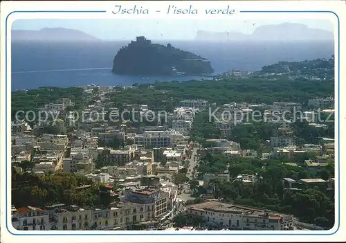 Isola d Ischia Panorama Kat. Golfo di Napoli