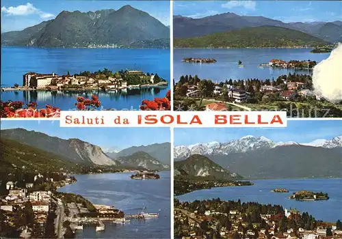 Isola Bella Fliegeraufnahmen Kat. Lago Maggiore