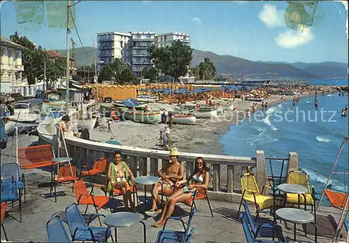 Albenga Der Strand Kat. Albenga