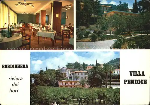 Bordighera Villa Pendice  Kat. Bordighera
