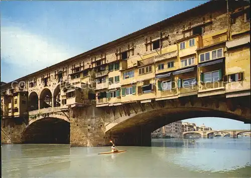 Firenze Toscana Ponte Vecchio Bruecke Kat. Firenze